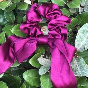 Satin Bow Scrunchies 💕